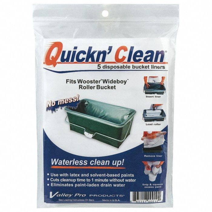 Quick'n Clean Wide Boy Bucket Liner 5 Pack