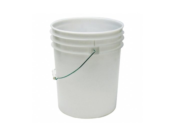 5 Gallon Bucket (White)