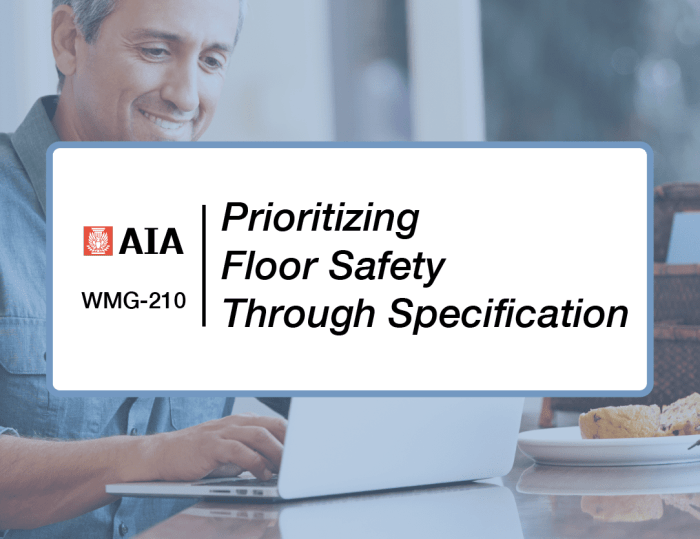AIA Continuing Education Course: WMG-210