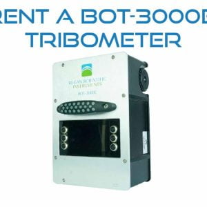 Rent a BOT-3000E Tribometer