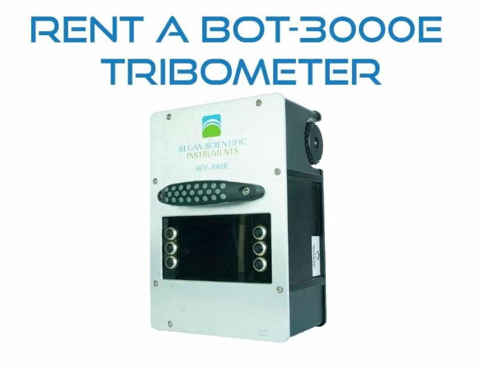 Rent a BOT-3000E Tribometer