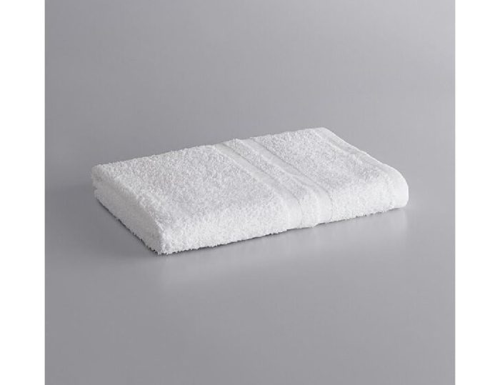 Lavex Lodging Economy 24" x 48" 100% Cotton Bath Towel