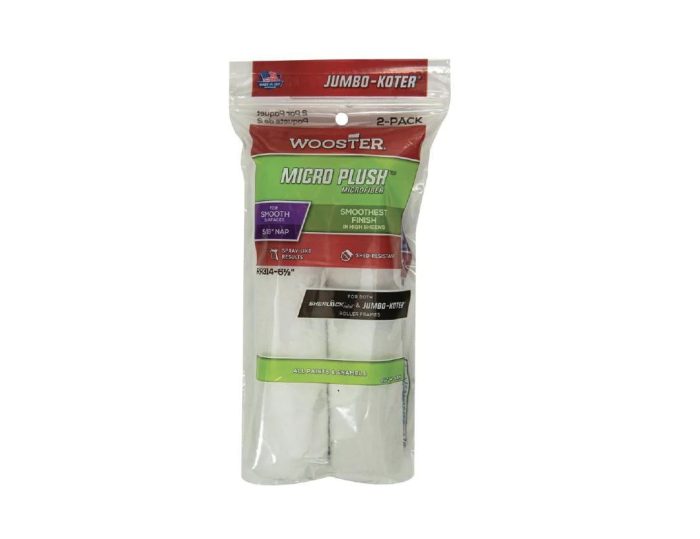 Micro Plush Backroller (6.5" x 5/16" nap) - 2 Pack