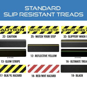 Standard Slip Resistant Treads