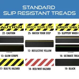 Standard Slip Resistant Treads