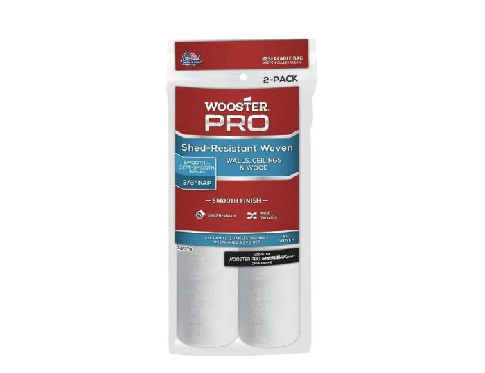 Woven Roller (6.5" x 3/8") - 2 Pack